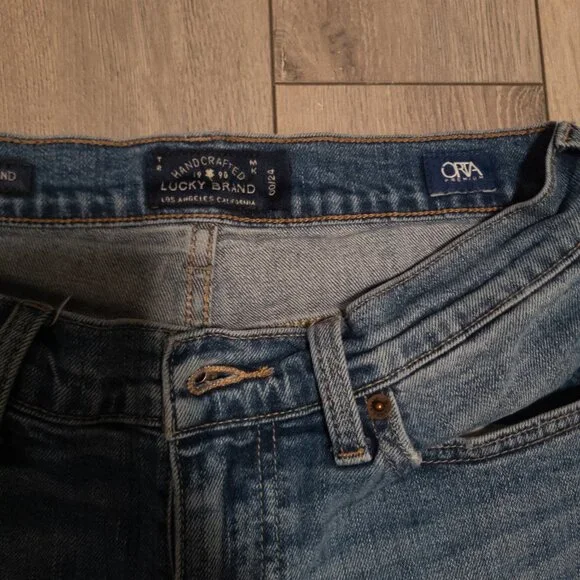 Lucky Brand Low-Rise Y2k Vintage Micro Shorts - Picture 6 of 7